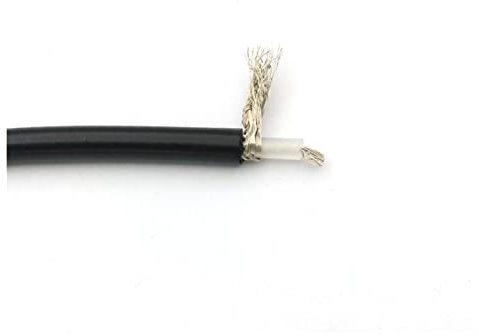 PSKOO 1 Reel RG58 RF Coaxial Cable RG-58 RG58 Cable Wires 50ohm CABLE (Color : 20M)
