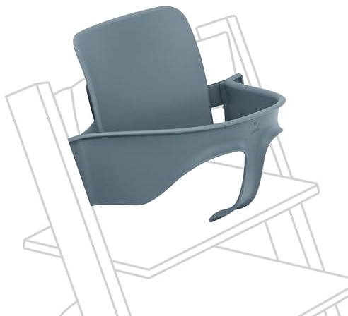 Stokke Tripp Trapp Baby Set2, Fjord Blue – lämplig för barn från 6–36 månader – omvandla Tripp Trapp-stolar, tillverkade efter maj 2003, till en bekväm barnstol