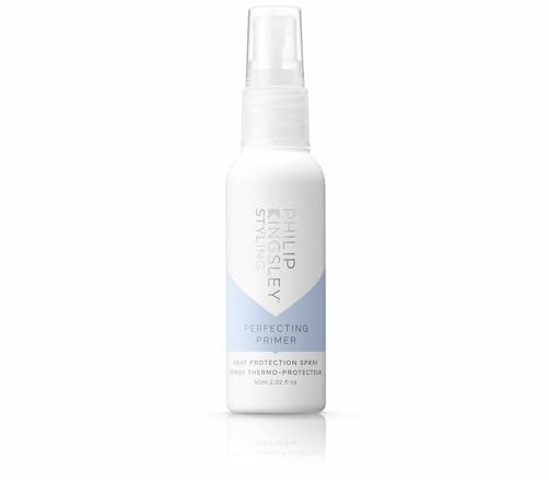 Philip Kingsley | Perfecting Primer Heat Protection Spray For Hair | Anti-Frizz Style Extending Primer with Invisible Hold | Protects Hair, Holds Style and Adds Volume and Shine | 60ml