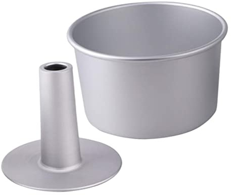 Zerodeko Stampo Torta Cavo in Lega Di Alluminio Antiaderente Distribuzione Calore Uniforme Per Dolci Leggero e Compatto Per Cucina e Decorazione Torte