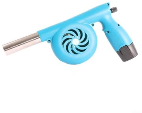 SPORTARC Lektrisches Gebläse Für Den Außenbereich,Kabelloses Laubgebläse,Outdoor-Grill,Feuerblasebalg,Tragbares Kabelloses Elektrisches Gebläse(EU)
