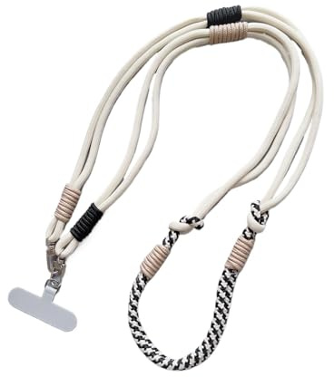 Generisch Personalisierte Trend Doppel Farbe Handy Universal Lanyard Diagonal Spann Lange Seil Schulter Gurt Seil Mode Sicherheits Seil