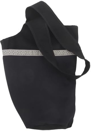 YARNOW Yogamattentasche Aus Canvas-Material Tragbar Und Praktisch Für Täglichen Gebrauch Mit Großem Öffnungsdesign Für Einfache Handhabung Und Aufbewahrung Von Yogamatten Und