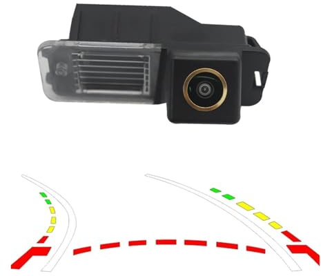 Retrocamera Auto Telecamera posteriore con traiettoria dinamica per VW per Scirocco per CC per Golf 6 2010-2012 per Polo 6R per Magotan 2011-2013 Retrocamera