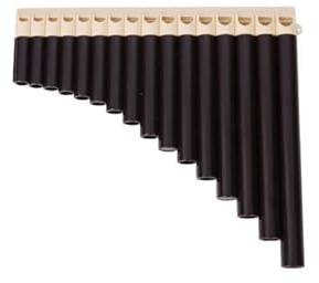Panflöteninstrument Panflöte Mit 16 Und 18 Pfeifen Ein Traditionelles Instrument In C Tonart Für Anfänger Und Erwachsene(16 two tone)