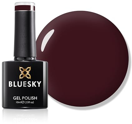 Bluesky Gel Nail Polish 10ml, Cherry Kiss - AW2514, Red Gel Nail Polish for 21 Day Manicure, Professional, Salon & Home Use, Requires Curing Under LED UV Nail Lamp