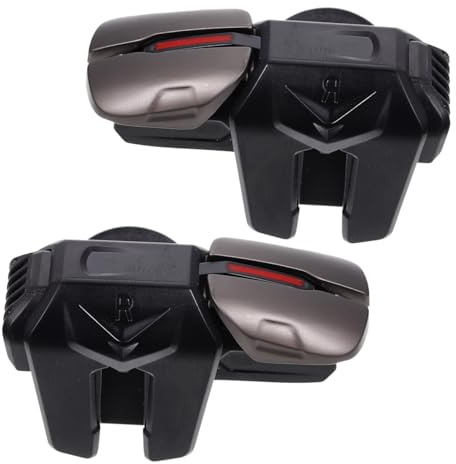 Healifty Gatillos para Mando de Juegos 6 Dedos Gatillo Duradero Metálico y ABS Compacto y Portátil Accesorios para Móvil Mejora Experiencia Gaming Juego Móvil Competitivo