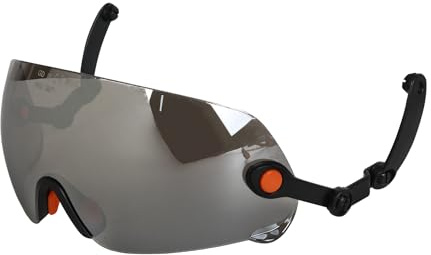 HEARMOR Replacement Integrated Clear/Tinted Visor, Compatible with GREEN DEVIL Mervex Vent Series, Forest Series & More Safety Helmets