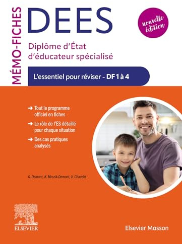 Mémo-Fiches DEES - Diplôme d'État d'éducateur spécialisé: L'essentiel pour réviser - DF1 à 4