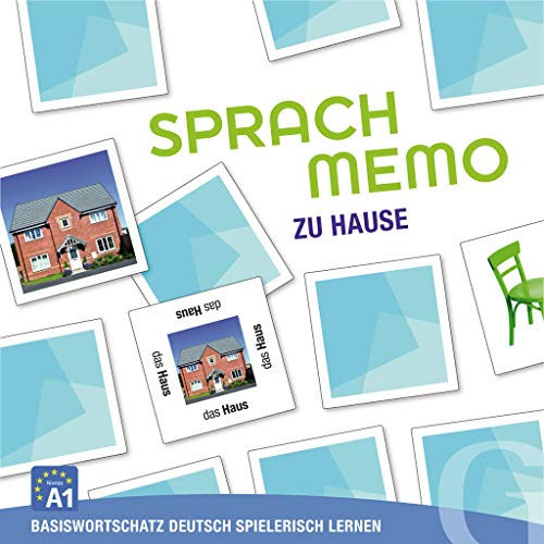 Hueber Verlag GmbH SPRACHMEMO Zu Hause: Basiswortschatz Deutsch spielerisch Lernen/Sprachspiel