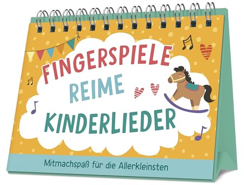 Fingerspiele, Reime, Kinderlieder: Mitmachspaß für die Allerkleinsten I Praktischer Aufsteller