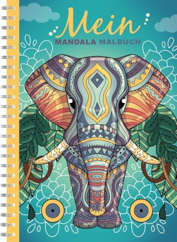 Mein Mandala Malbuch: 50 tierisch tolle Mandalas für Kinder ab 10 Jahren zum Ausmalen und Entspannen
