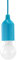 HyCell Pull Light avec tirette, incl. piles AAA (1 pce) – Lampe LED portative bleue – Lampe mobile pour le jardin, la remise, le camping, la tente, le grenier, l'armoir ou comme décoration de fête