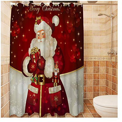 Daesar Tenda Doccia in Tessuto Lavabile Tenda Doccia Impermeabile Tenda Bagno Doccia Tende Bagno Impermeabile Tenda per Vasca 200x180CM