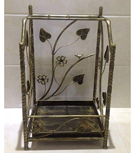 GJSN Umbrella Stand,Office Umbrella Storage Bin，Home Office Hotel Home Umbrella Storage Umbrella Barrel Umbrella Tube,Brass