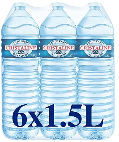 CRISTALINE - Eau De Source Naturelle Pack De 6X1,5L - L'unité - Offre Special