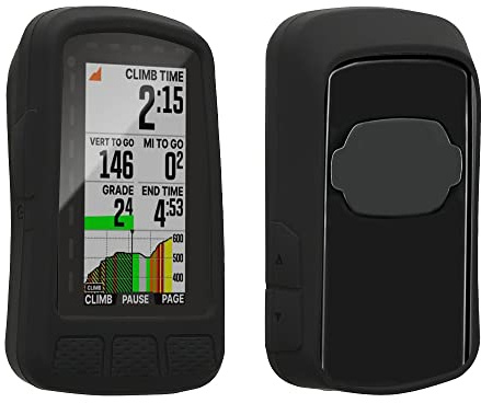 kwmobile Hülle kompatibel mit Wahoo Elemnt Roam V2 - Silikon GPS Fahrrad Case Schutzhülle