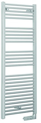 FABIN store Verchromter elektrischer Badheizkörper mit digitalem Thermostat (1375 mm x 480 mm)