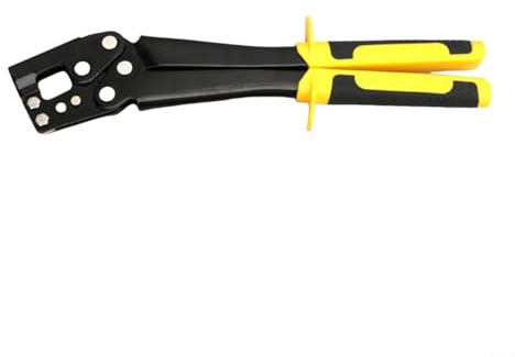 Crimpadora de espárragos, herramienta de mano de bloqueo de perforación de metal para paneles de yeso, alicates de abrazadera de quilla de acero de aleación, sin remaches, pinzas de unión