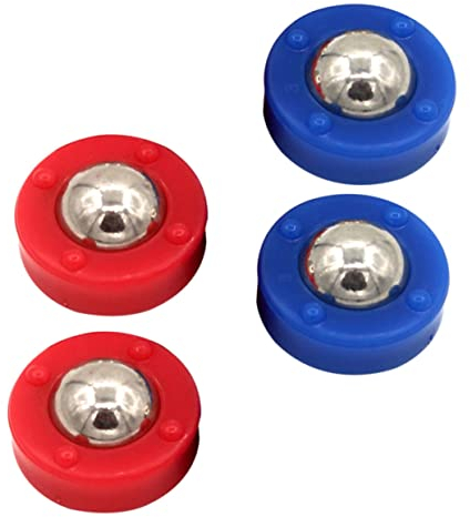 Toyvian Desktop-Zubehör 2 Sätze Tisch-Shuffleboard Shuffleboard Puck Mini Shuffleboard Shuffleboard- Gewichte. Brett Puck- Tisch Spielzeug Lieferungen Plastik Schreibtisch