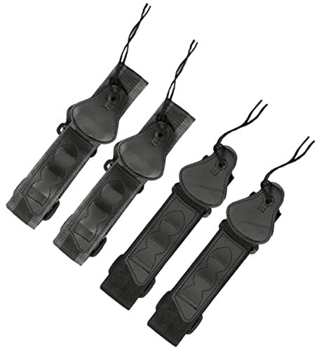 Hoement 4stücke Gitarrengurt Aus Verstellbar Und Bequemer Schultergurt Für Gitarre Und Bass Leicht Zu Reinigen Und Langlebig Als Gitarrenzubehör