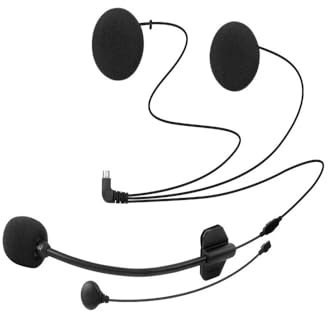 Interfono Per Casco Moto Cuffia Auricolare Cablata Compatibile Con Caschi Aperti E Semi-facciali Modello N. [Il Tuo Numero Di Modello](8PIN OLD)