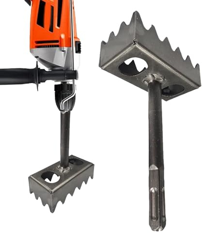 Cortador de Ranuras Cuadradas | Cortador De Agujeros Cuadrados | Sierra De Agujero Rectangular Ergonómica De Precisión En Acero Para Cortar Pladur Y Empalmes En Carpintería