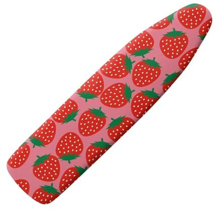 Strawberry Funny Ironing Board Cover Standard Size Fits Most Standard Iron Boards with 100% Cotton,Easy to install