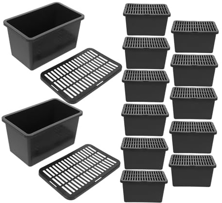 TOYANDONA 15pcs Pet Transport Box Plastic Reptile Terrariums Carrier Turtle Plastic Box Reptile Transport Container for Small Pets Travel Terrarium Container