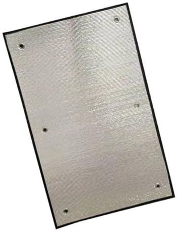 FUNOMOCYA Fenster isolierfolie Doppelseitige Aluminiumfolie Wärmeschutz Thermofolie für Dachfenster Sonnenschutz und Hitzeabweisung Einfache Montage Geeignet für Wintergarten Lager