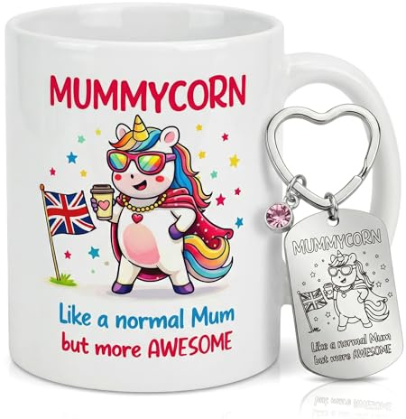 Birthday Gifts for Mum Mug – 11 oz Ceramic Coffee with Loving Message, Perfect Birthday Presents for Mum, Daily Use Tea & Coffee Cup, Mothers Day Gifts, Thoughtful Gift from Daughter or Son (Horse)