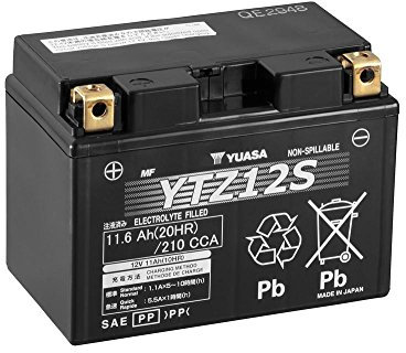 Yuasa Batterie YTZ12S wartungsfrei