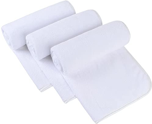 SINLAND Mikrofiber handduk för badrum supermjuk makeupborttagare tyg tvättduk för hem spa sport ansiktsrengöring handduk 40 cm x 76 cm 3-pack