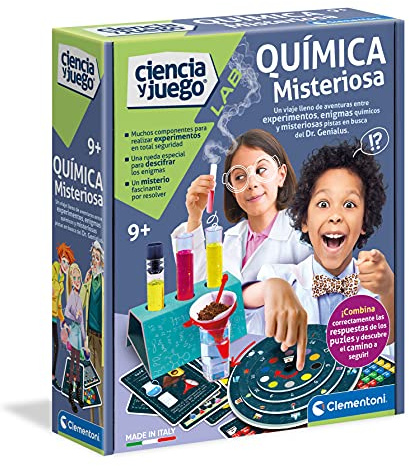 Clementoni - Química Misteriosa - Juego científico a Partir de 8 años, Juguete en español (55415)