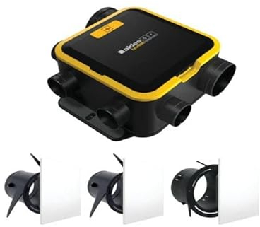 Kit VMC EasyHOME AutoSENS compatto Classic Aldes 241m³/h 23dB con bocche ColorLINE + sensori anti-appannamento e anti-odore