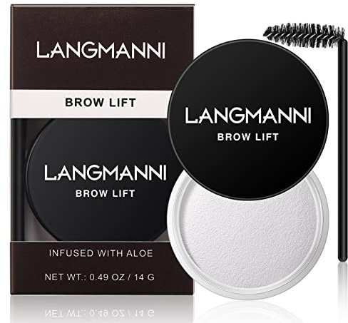 cejas para cejas | Kit cera cejas gel sólido transparente , impermeable, bálsamo maquillaje cejas, pomada cosméticos congelada para laminación cejas Teksome