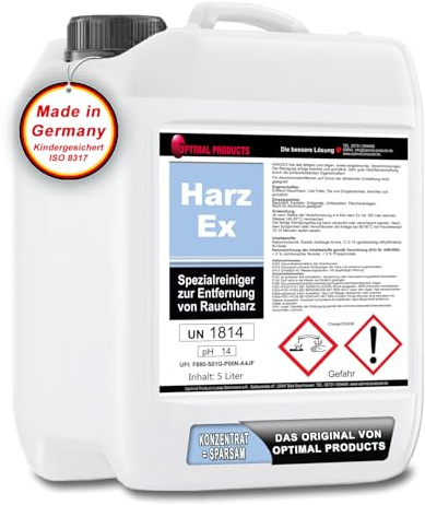 Rauchharzentferner 5 Liter Harz Ex Spezialreiniger gegen starke Verkrustungen
