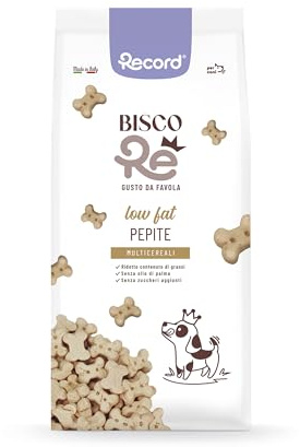 Record - Biscuits pour Chiens croustillants et naturels. Snacks pour Chiens cuits au Four, sans conservateurs ni Huile de Palme, légers et diigérables pour Une collation Saine et savoureuse| 1kg,