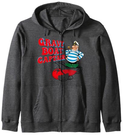 Gravy Boat Captain Funny Thanksgiving Costume Gift Zip Hoodie