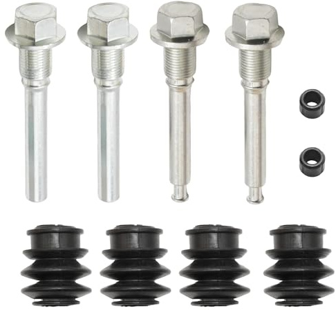 JUUDDENPARTS 113-1463X 2 Front Caliper Slider Pin Kit, Replacement for Mitsubishi L 200 2.5 TD 4WD 1996-2007, Replacement for Mitsubishi Outlander II 2.0 DI-D 2006-2012