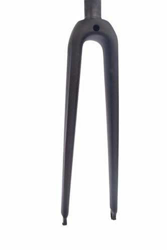 HESHUYAN Fahrrad Gabel Carbonfaser-Rennradgabel/Carbonfaser-Gabeln/Carbongabel, Rennradgabeln, 28,6 mm, 360 g Fahrradgabeln(Glossy)