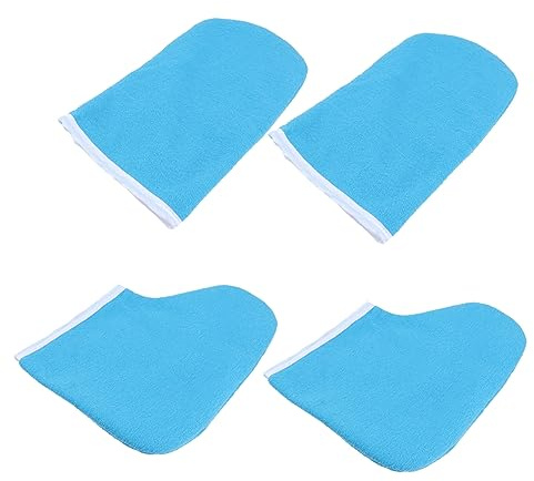 ELAYARD Wachs Fußabdeckung Für Paraffinbad Handschuh Für Paraffintherapie Schutzfußband-set Zubehör Für Wachsbad Fußhandabdeckung Aus Wachsbad