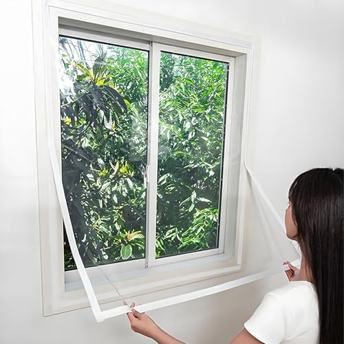 Générique Film Isolant Fenêtre en Plastique Anti Froid Kit D'isolation de Fenêtre pour l'hiver Transparent Rideau Isolant Contre Le Vent Couverture Thermique Autoadhésif 90x120cm 160x200cm(120x200cm)
