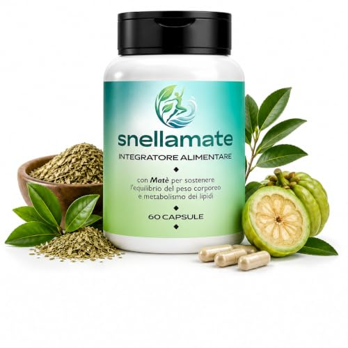 Snellamate Integratore Dimagrante Supporto Dieta e Controllo Fame 60 CPS