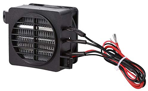 Fdit 12v Blower，PTC Car Air Heater 100W 12V Energy Saving Car Fan Heater Constant Temperature Heating Element Heaters