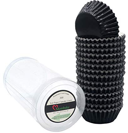 Mombake Mini stampi in alluminio per cupcake muffin per feste e molto altro ancora 300 pezzi Mini