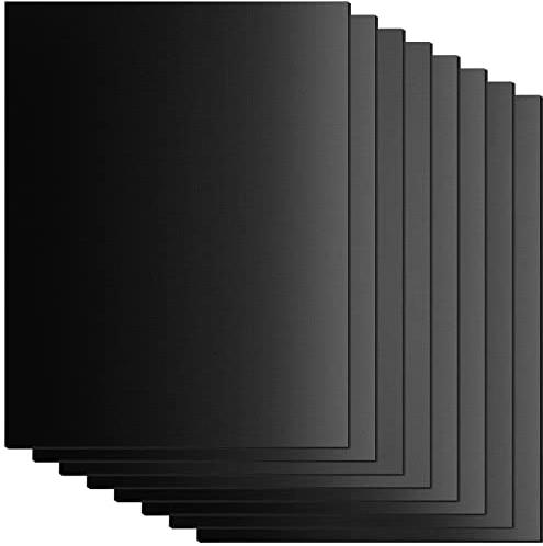 SPGOOD Lot de 4 tapis de cuisson ronds pour barbecue - Diamètre 40 cm - Tapis en téflon, 100 % antiadhésif et sans PFOA - Résiste à des températures allant jusqu'à 260 °C