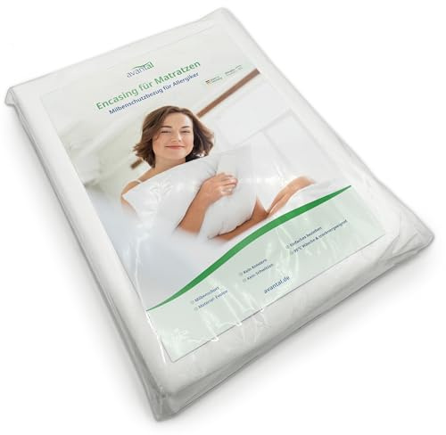 avantal® Milbenschutz Matratzenbezug 100x200x20 cm | Milbenbettwäsche | Allergiebettwäsche | Encasing | | Anti-Milben Bettwäsche | Milbenkotdicht | Hochwertiger Milbenschutz