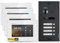 BALTER EVO HD Video Türsprechanlage Black für 4 Familienhaus Kit, 4x Monitor 7