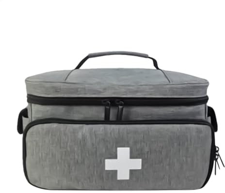 FmtwPhn Krankenschwester-Kliniktasche, Arzttasche - Tragbare Krankenpflege-Arbeitstasche | Leere Krankenschwestertasche für zu Hause, tragbare Pillenflaschen-Aufbewahrungstasche für Hausbesuche,